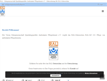 Tablet Screenshot of guetegemeinschaft-pflege.de